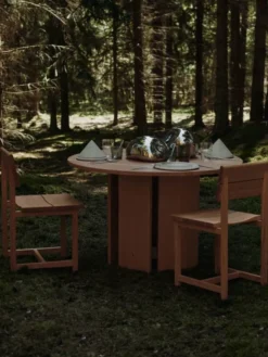 Bellure Piece Round Silver fra Ferm Living
