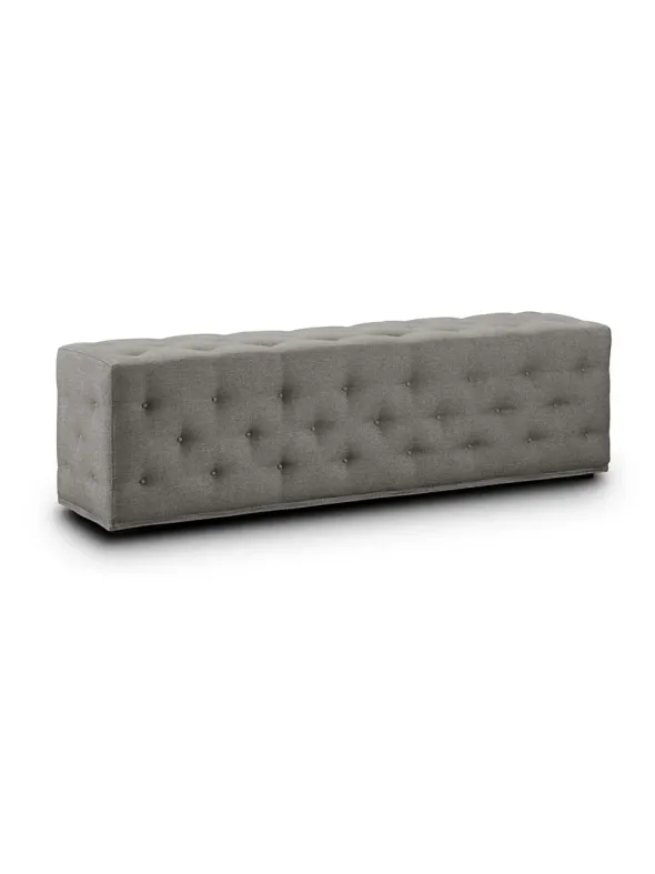 Bench m. Knapper Cross 27, 160 x 40 cm fra Eilersen