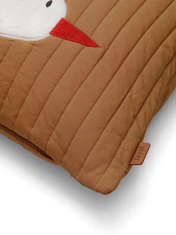 Bird quiltet pude fra Ferm Living