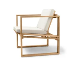 BK11 udendørs loungestol i teak fra Carl Hansen & Søn