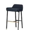 Blink Bar Stool SH750 Relate 691 Black sand/gold fra Stellar Works