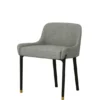 Blink Dining Chair Melange Nap 111 Black sand/gold fra Stellar Works