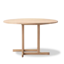 BM80 Shaker spisebord, rundt af Børge Mogensen