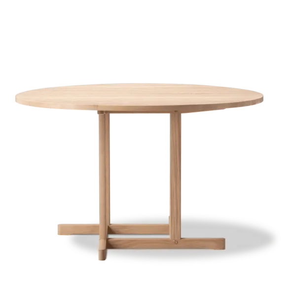 BM80 Shaker spisebord, rundt af Børge Mogensen