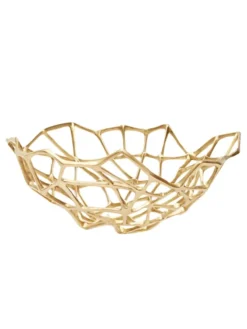 Bone Bowl Extra Large Brass fra Tom Dixon