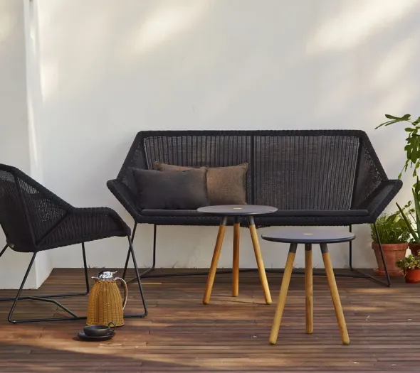 Breeze 2-pers. Loungesofa fra Cane-line