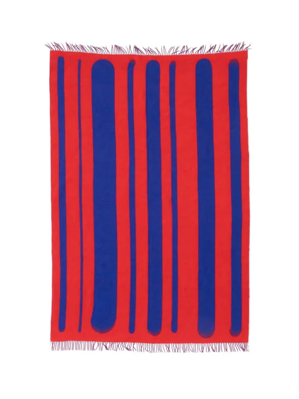 Brush Plaid, blue/red fra raawii