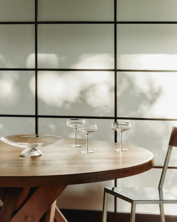 Bubble Glass Grape Tray fra Louise Roe