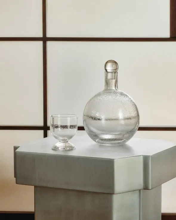 Bubble Glass Water Low fra Louise Roe