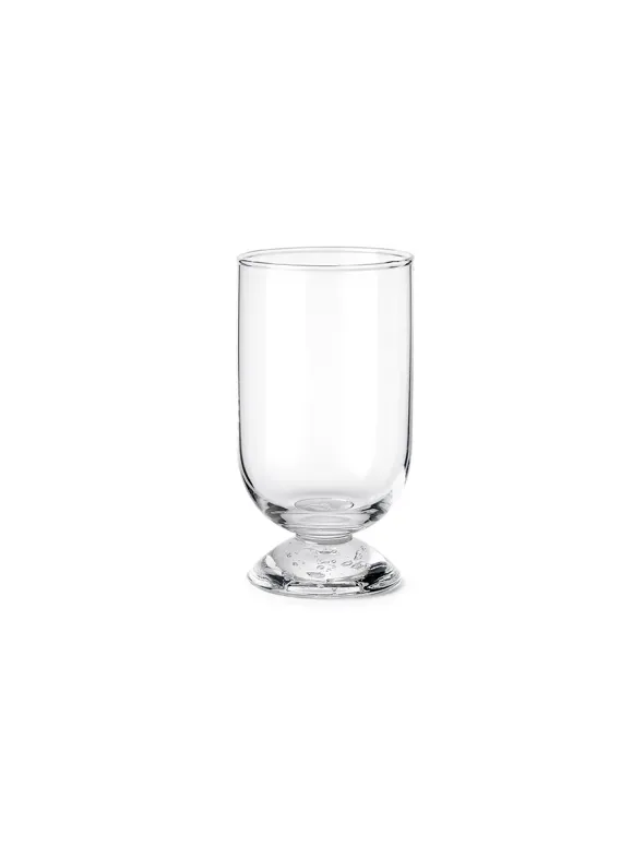 Bubble Glass Water Tall, plain top fra Louise Roe