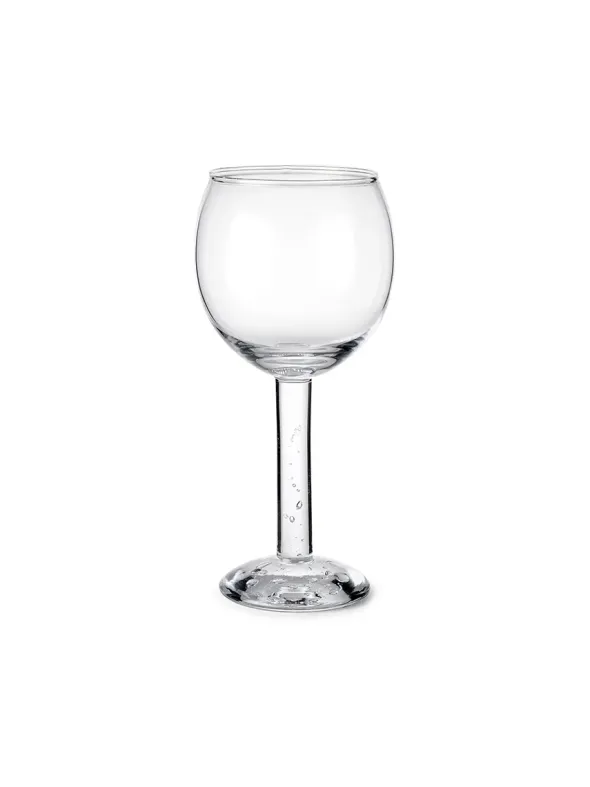 Bubble Glass Wine, plain top fra Louise Roe
