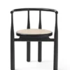 Bukowski Chair m. Fransk Flet, sort fra New Works