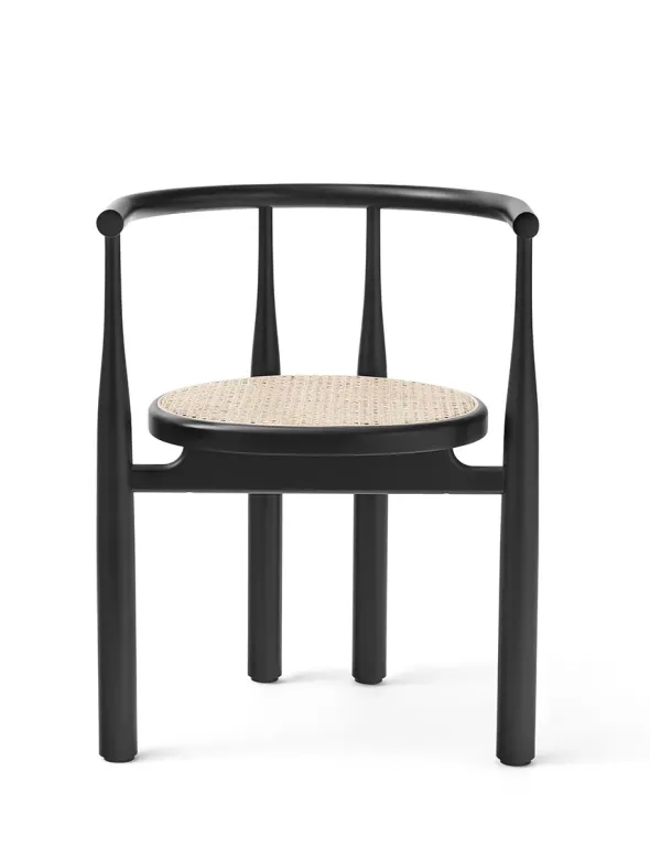 Bukowski Chair m. Fransk Flet, sort fra New Works