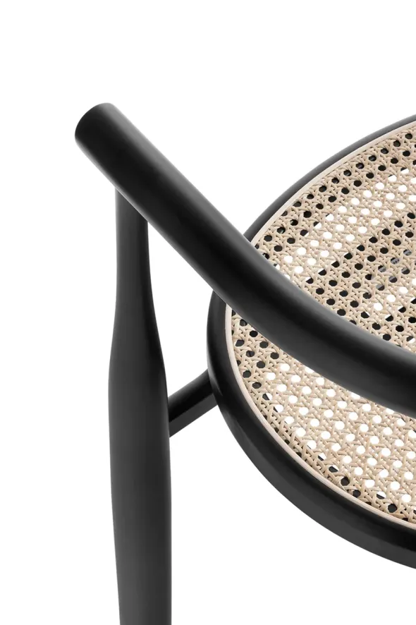 Bukowski Chair m. Fransk Flet, sort fra New Works