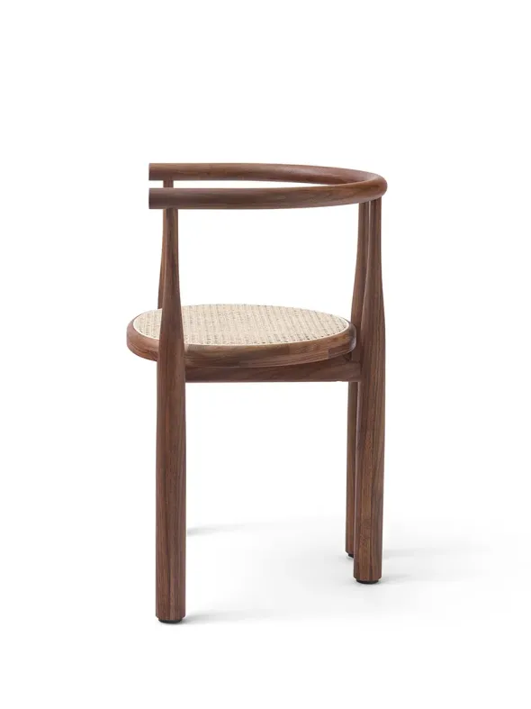 Bukowski Chair m. Fransk Flet, valnød fra New Works