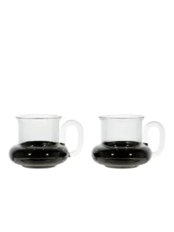 Bump Tea Cups Black fra Tom Dixon