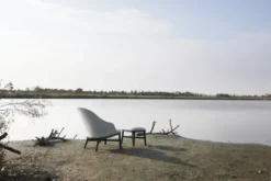 Bund loungestol, valnød, Melange Nap 111 fra Stellar Works