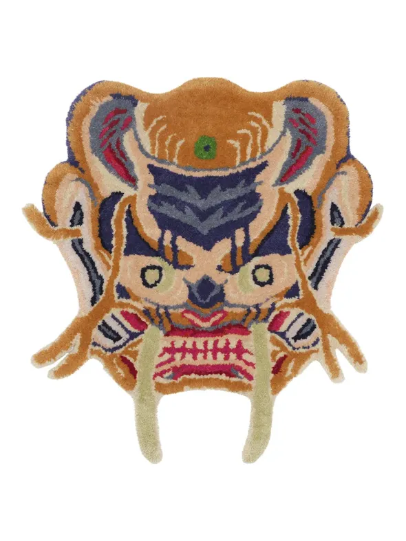 Burma Dragon Face Rug fra Bongusta