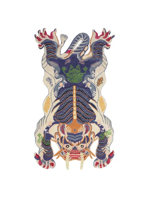 Burma Dragon Rug Large fra Bongusta