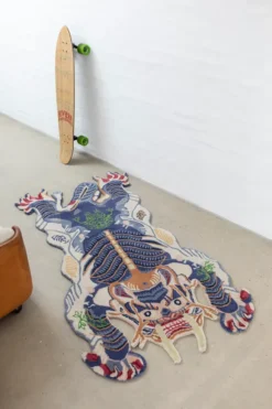 Burma Dragon Rug Large fra Bongusta
