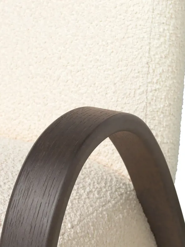 Buur Lounge Chair, nordic bouclé fra Ferm Living