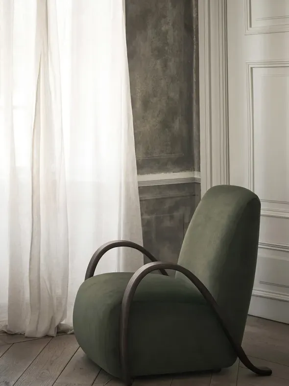 Buur Lounge Chair, rich velvet fra Ferm Living