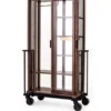 Cabinet of Curiosity kabinetskab, valnød black sand/gold fra Stellar Works