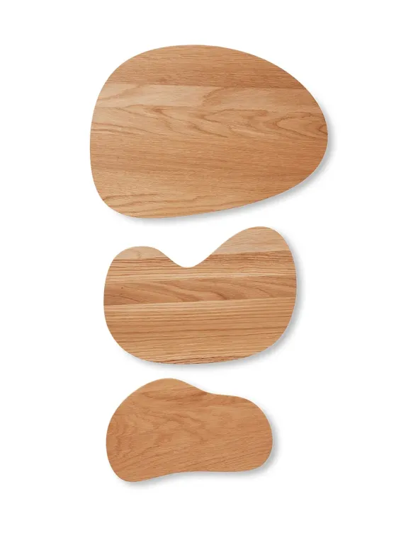 Cairn Cutting Boards, set of 3 fra Ferm Living