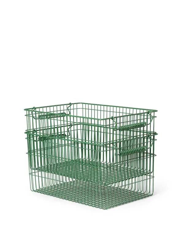 Cala Stackable Baskets, set of 2 fra Ferm Living