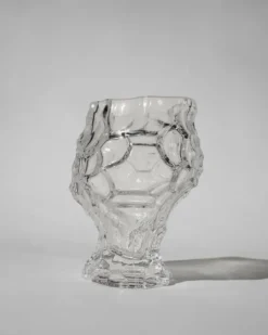 Canyon Vase Medium, clear fra Hein studio