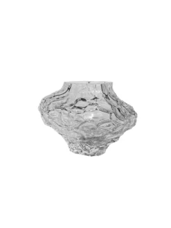 Canyon Vase Mini, clear fra Hein Studio