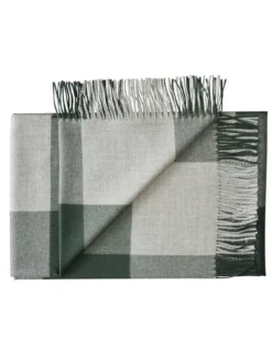 Caracas Plaid, pine fra Silkeborg Uldspinderi