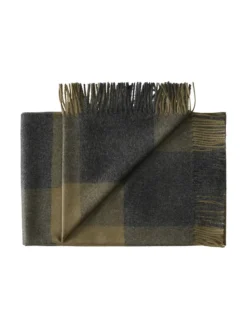Caracas Plaid, umber fra Silkeborg Uldspinderi