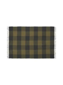 Caracas Plaid, umber fra Silkeborg Uldspinderi
