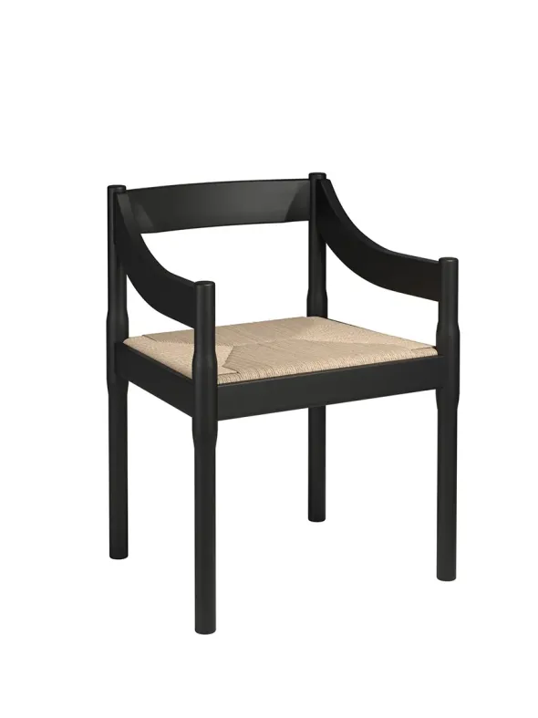 Carimate Stol, sort ask fra Fritz Hansen