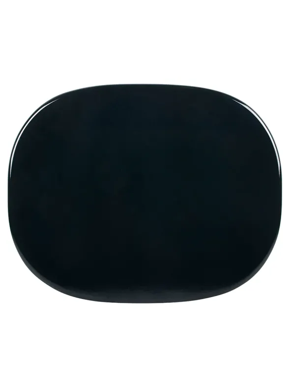 Carmel Coffee Table, midnight black i 87,5 x 70 cm fra Gubi