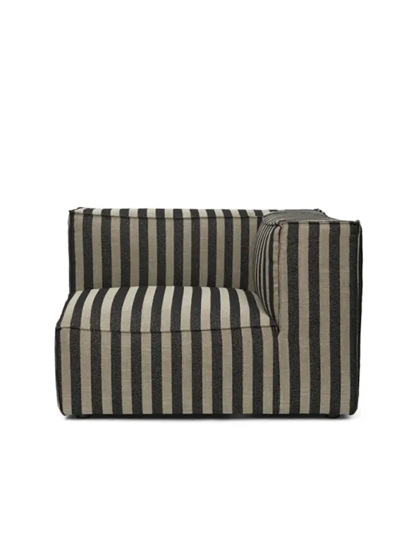 Catena Armrest Right Louisiana, sand/black fra Ferm Living