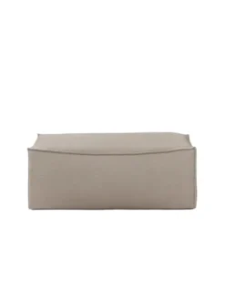 Catena Pouf Cotton Linen, natural fra Ferm Living