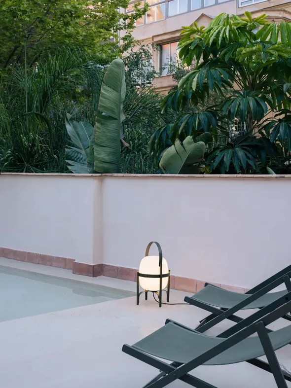 Cesta Exterior Lampe fra Santa and Cole