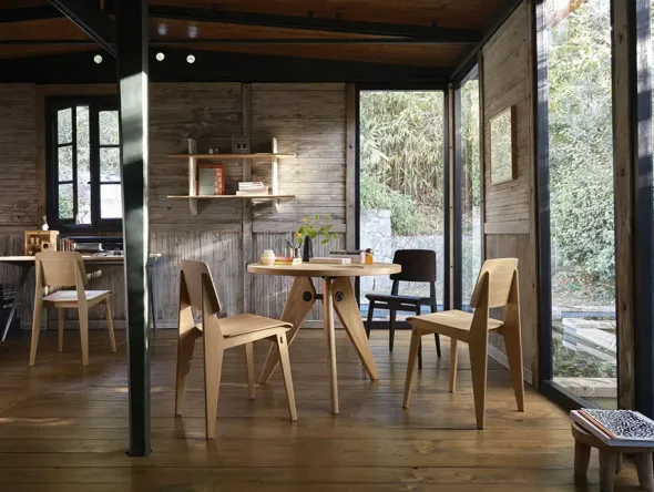 Chaise Tout Bois Spisestol fra Vitra