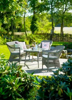 Charlot 2-pers Havesofa, Antique Grey fra Sika-Design