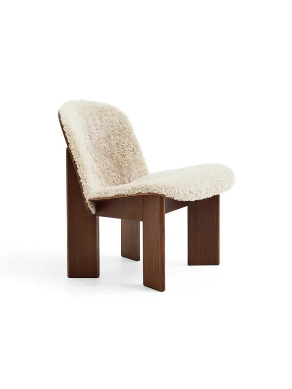 Chisel Lounge Chair m/polstring fra Hay