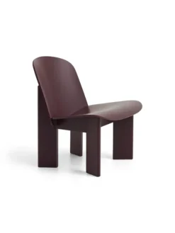 Chisel Lounge Chair u/polstring fra Hay