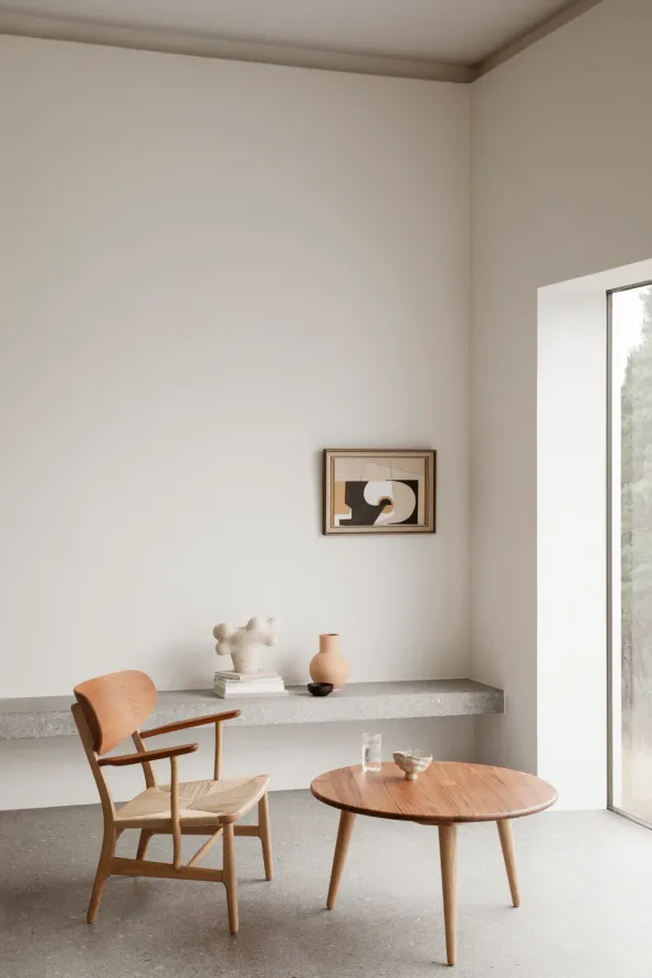 CH22 Loungestol af Hans J. Wegner