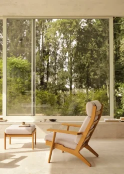 CH291 loungestol af Hans J. Wegner