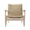 CH25 Loungestol, eg sæbe af Hans J. Wegner