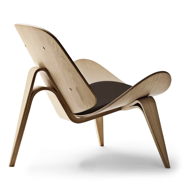 CH07 Skalstol, eg hvidolie/Thor 306 af Hans J. Wegner