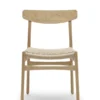 CH23 Spisestol, eg olie af Hans J. Wegner