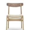 CH23 Spisestol, eg/valnød olie af Hans J. Wegner