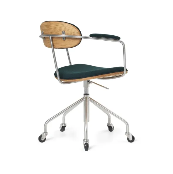 CH621 Swivel stol, eg olie af Hans J. Wegner